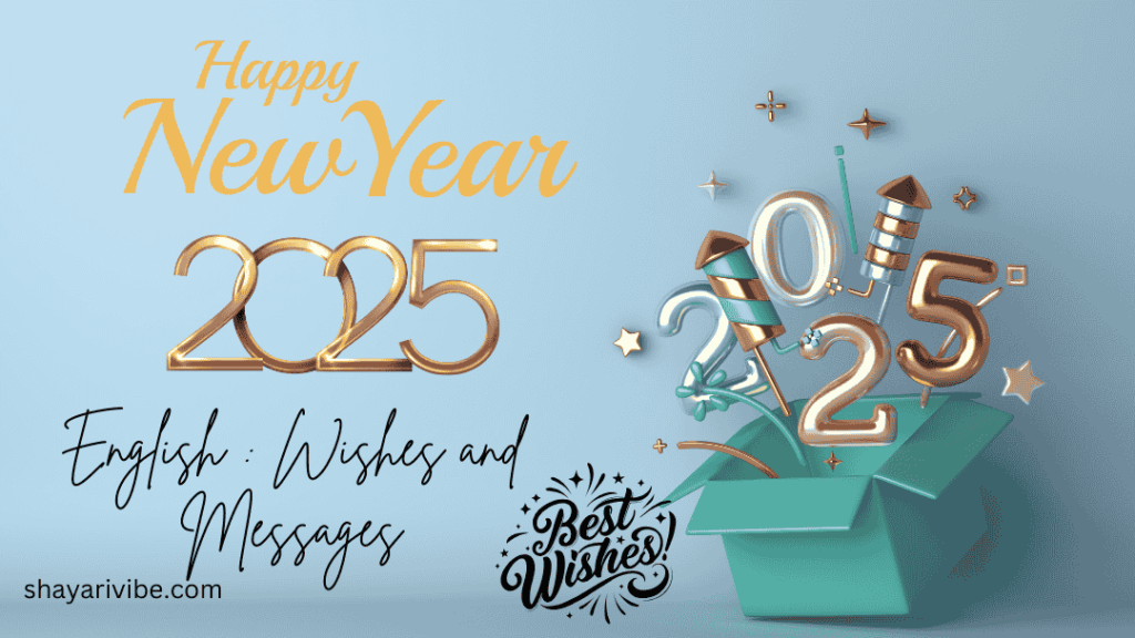 Best Happy New Year 2025 In English Wishes And Messages Shayari Vibe